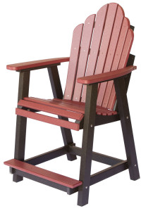 counter height polywood chair